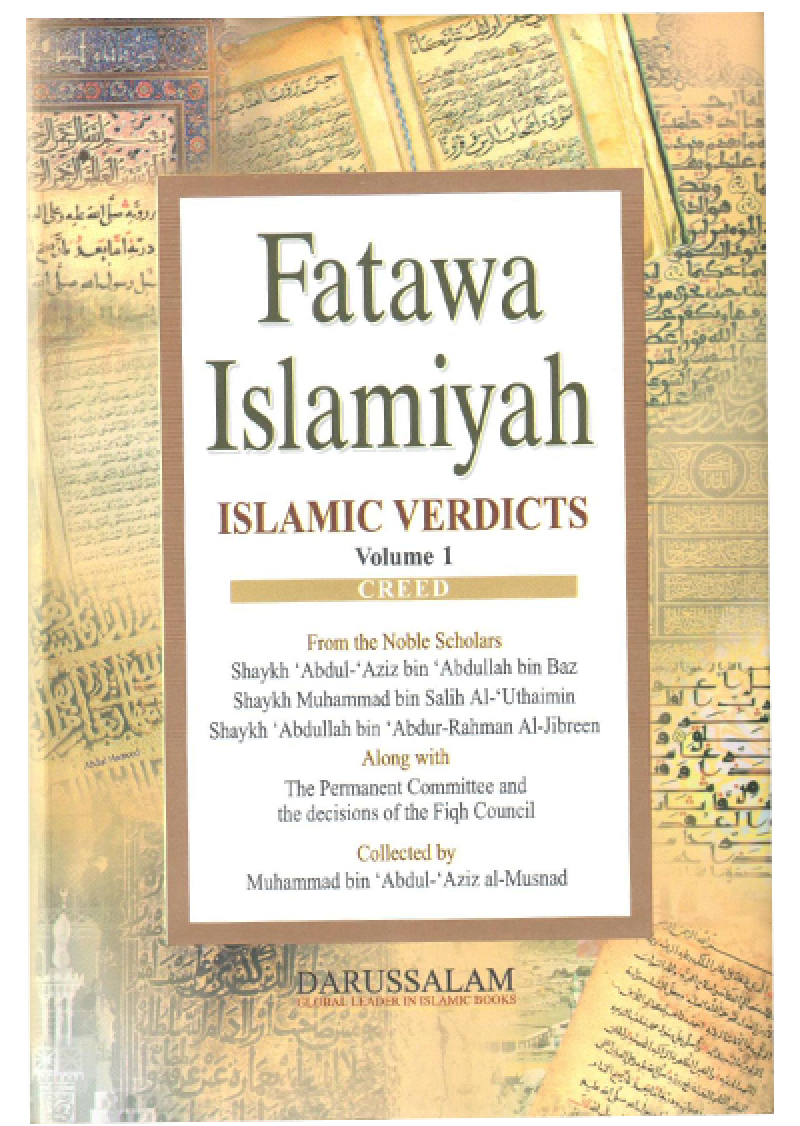 Fatawa Islamiyah (Islamic Verdicts) 8 Volumes