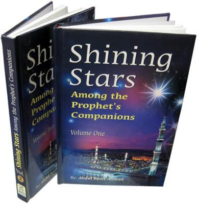 Shining Stars Among the Prophets Companions (2 Vols): Description of lives of Companions of the Prophet of Islam.