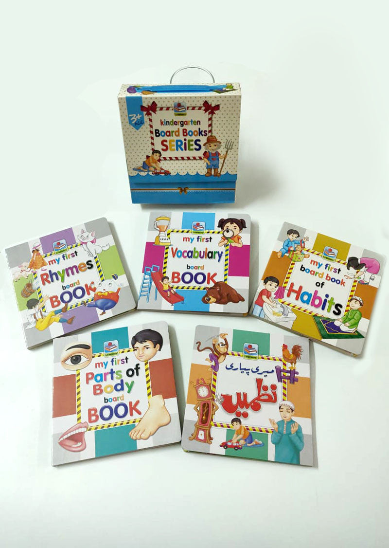 Kindergarten Board Books Set Age 3+