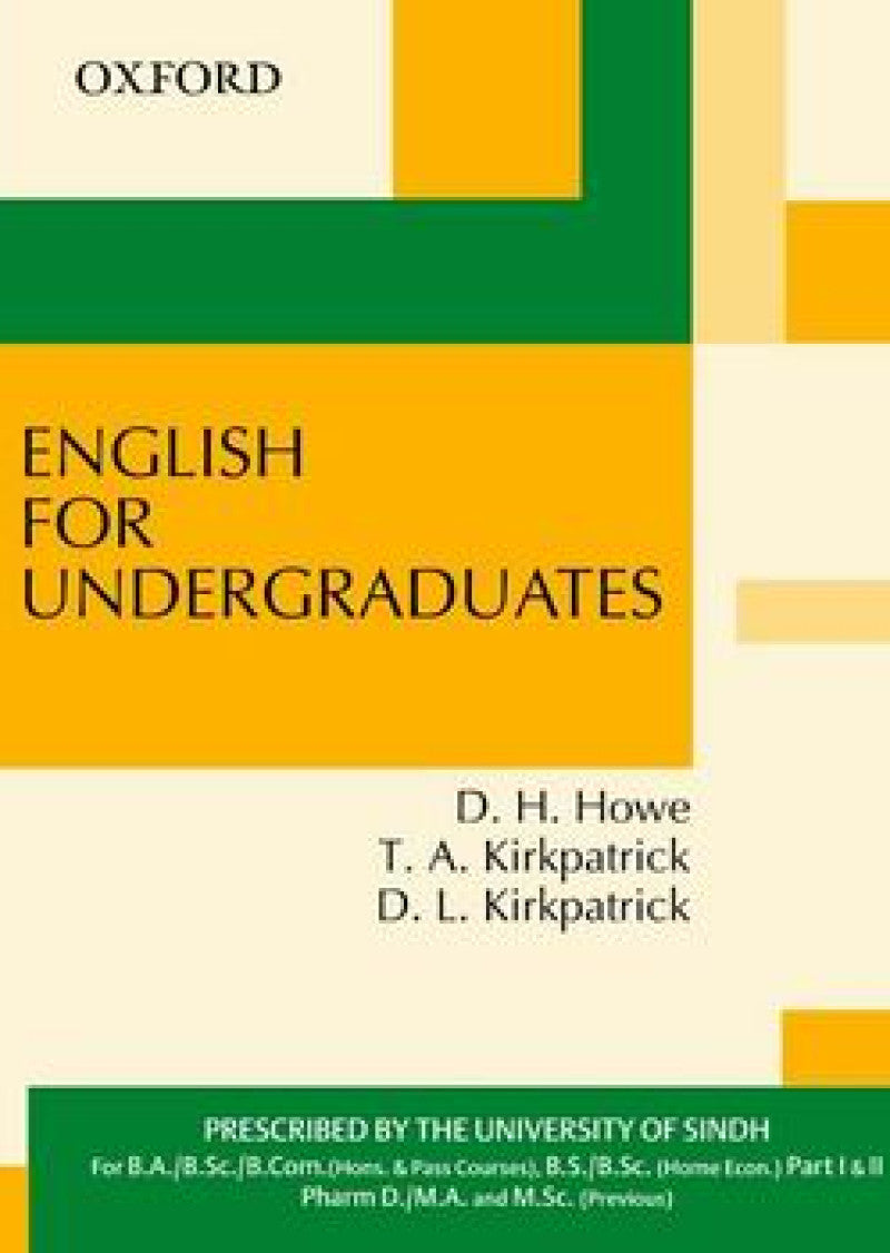 English for Undergraduates - University of Sindh edition