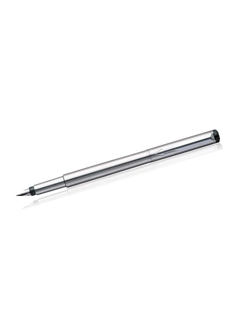 PARKER VECTOR STANDARD CT FOUNTAIN PEN STAINLESS STEEL