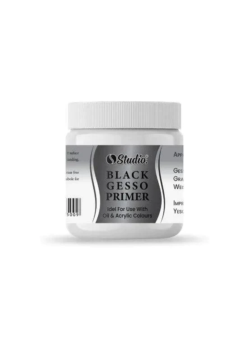 Studio Black Gesso Primer (250ml)